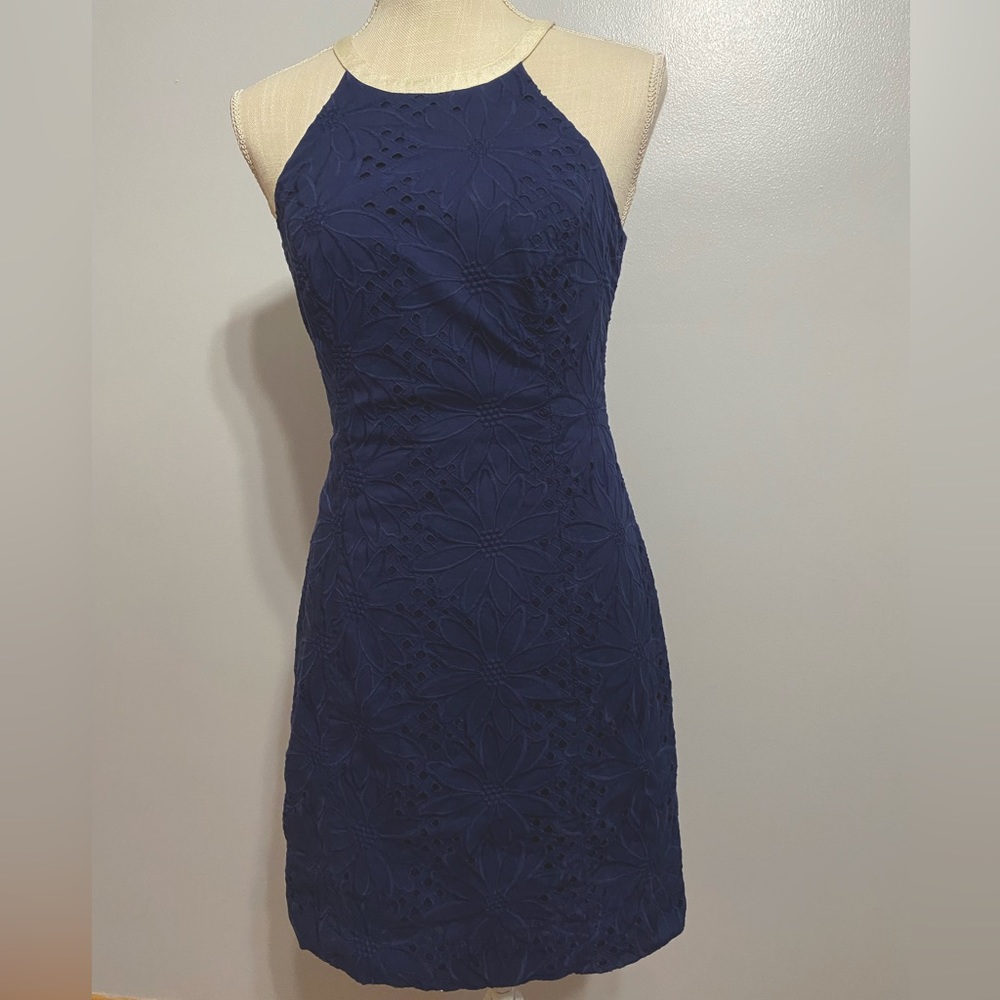 Lily Pulitzer navy dress